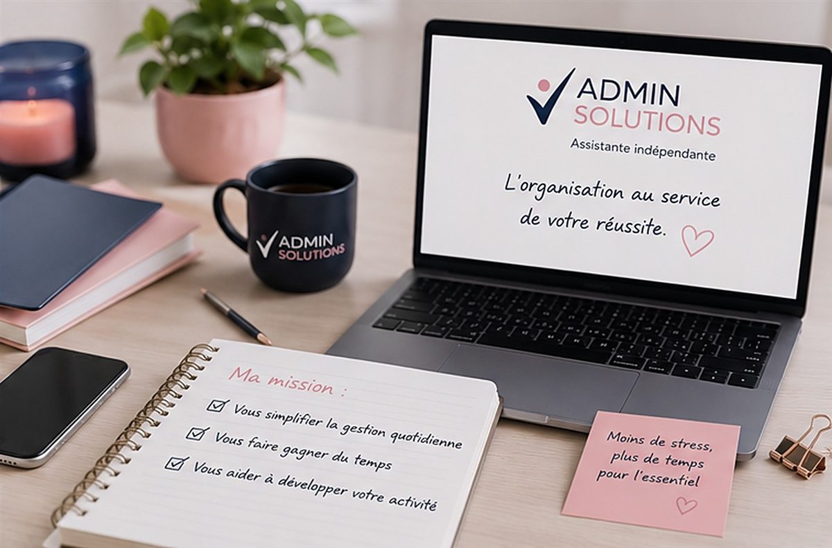 Ma mission : vous simplifier la gestion quotidienne, vous faire gagner du temps, vous aider à développer votre activité
